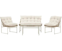 Venture Design Sofa komplektas Tina smėlio spalvos