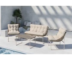 Venture Design Sofa komplektas Tina smėlio spalvos