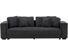 Venture Design Sofa-lova Bellman, pilka korduro audinio apmušalas