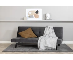Venture Design Sofa-lova, Bodil, 180x55 cm, Tamsiai pilka