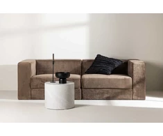 Venture Design Sofa, Lumi 3 vietų, 94x238x70 cm, Ruda