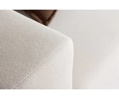 Venture Design Sofa, Lumi 3 vietų, 94x238x70 cm, Balta