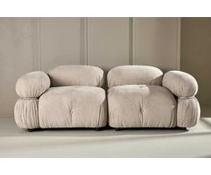 Venture Design Sofa Mika 2 dalių, smėlio spalvos