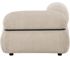 Venture Design Sofa Mika Modulinė Kampinė Kairė 68x64x45 cm Smėlio spalvos