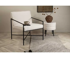 Venture Design Sofa, Rakel viengulė, 65x78x66 cm, Balta