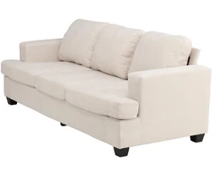 Venture Design Sofa Sani 3 vietų, greige chenilas, fanera, metalas