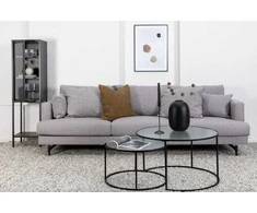 Venture Design Sofa, Sofia, 255x56 cm, Pilka