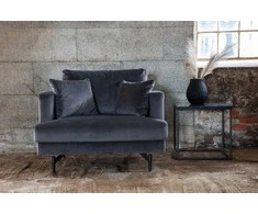 Venture Design Sofa, Sofia viengulė, 92x82x104 cm, Tamsiai pilka
