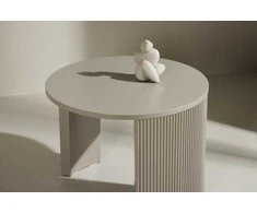 Venture Design Sofa staliukas Bristol 60x45 cm Smėlio spalvos