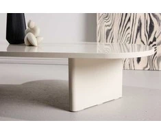 Venture Design Sofa staliukas Grönvik 65x130 cm Smėlio spalvos