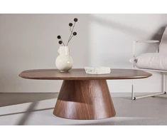 Venture Design Sofa staliukas Lanzo 120x92,5x39 cm Mocca MDF