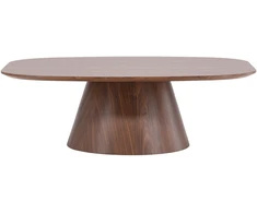 Venture Design Sofa staliukas Lanzo 120x92,5x39 cm Mocca MDF