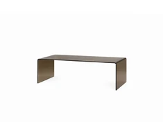 Venture Design Sofa staliukas Telemark 120x60x41 cm Rudas Stiklas