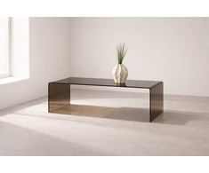 Venture Design Sofa staliukas Telemark 120x60x41 cm Rudas Stiklas