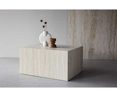 Venture Design Sofa staliukas York 40x60x80 cm Smėlio spalvos MDF
