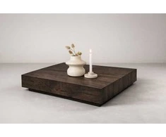 Venture Design Sofa staliukas York Flat MDF Mocha