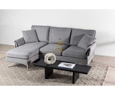 Venture Design Sofa, Toulouse, 212x115x84 cm, Pilka