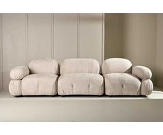 Venture Design Sofa vidurinis modulis 95x64x45 cm smėlio spalvos