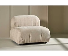 Venture Design Sofa vidurinis modulis 95x64x45 cm smėlio spalvos