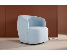 Venture Design Sofa, vieno sėdynės, Bobbo, 79x85x77 cm, mėlyna