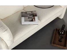 Venture Design Sofa, Vindel, 184x88 cm, Baltas