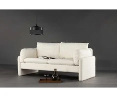 Venture Design Sofa, Vindel, 184x88 cm, Baltas