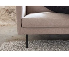 Venture Design Sofa, Zoom 3-vietės, 262x54 cm, Ruda