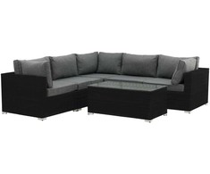 Venture Design Sofos grupė, „Amazon Modulsofa“, 237x237 cm, juoda