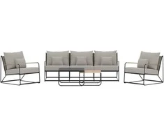 Venture Design Sofos komplektas Palazzo smėlio spalvos, audinys