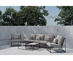 Venture Design Sofos komplektas Palazzo smėlio spalvos, audinys
