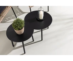 Venture Design Sofos komplektas, Paola, D:87 A:78 P:122 cm, Juoda