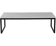 Venture Design Sofos stalas, Estelle, 120x60x36 cm, Balta