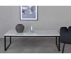 Venture Design Sofos stalas, Estelle, 120x60x36 cm, Balta