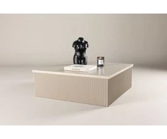 Venture Design Sofos stalas, Lenox, 90x90 cm, Beždžionės