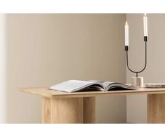Venture Design Sofos stalas, Olivia, 120x60 cm, Natūrali