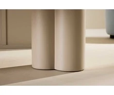 Venture Design Sofos stalas, Olivia, 120x60 cm, Bežis