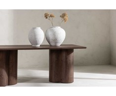 Venture Design Sofos stalas, Olivia, 60x120 cm, Mocca