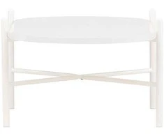 Venture Design Sofos stalas, Pueblo, 120x65.5 cm, Bežinis