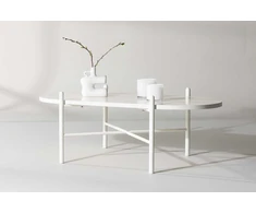 Venture Design Sofos stalas, Pueblo, 120x65.5 cm, Bežinis