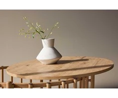 Venture Design Sofos stalas, Rubbo, 80x50 cm, Natūrali