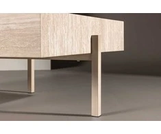 Venture Design Sofos stalas, Vadholmen, 130x80 cm, baltas atspalvis