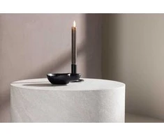 Venture Design Sofos stalas, York apvalus, ⌀50 cm, Pilka