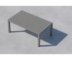 Venture Design Sofos staliukas Copacabana 70x120 cm rudas aliuminis