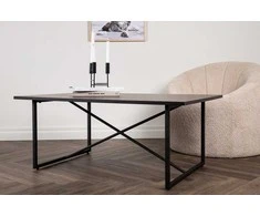Venture Design Sofos staliukas, Pryor, 70x110 cm, Juodas