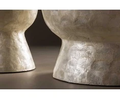 Venture Design Sofos staliukų rinkinys 70x40 cm šviesiai pilkas Capiz