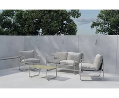 Venture Design Sofų komplektas, Thassos, smėlio spalvos