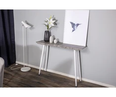 Venture Design Šoninis stalas, Edge, 80x110x30 cm, Balta