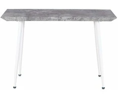 Venture Design Šoninis stalas, Edge, 80x110x30 cm, Balta