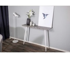 Venture Design Šoninis stalas, Edge, 80x110x30 cm, Balta