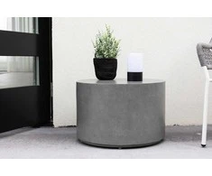 Venture Design Šoninis stalas, Lisabona, 60 cm, Pilka